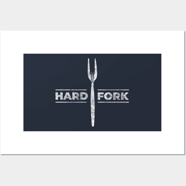 Hard Fork Wall Art by lvrdesign